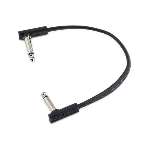Rockboard by Warwick Flat Patch Cable, Black, 20Cm/7.87Inch