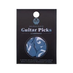Walrus Audio 1.2mm Premium Guitar Picks, Blue, 10-Pack