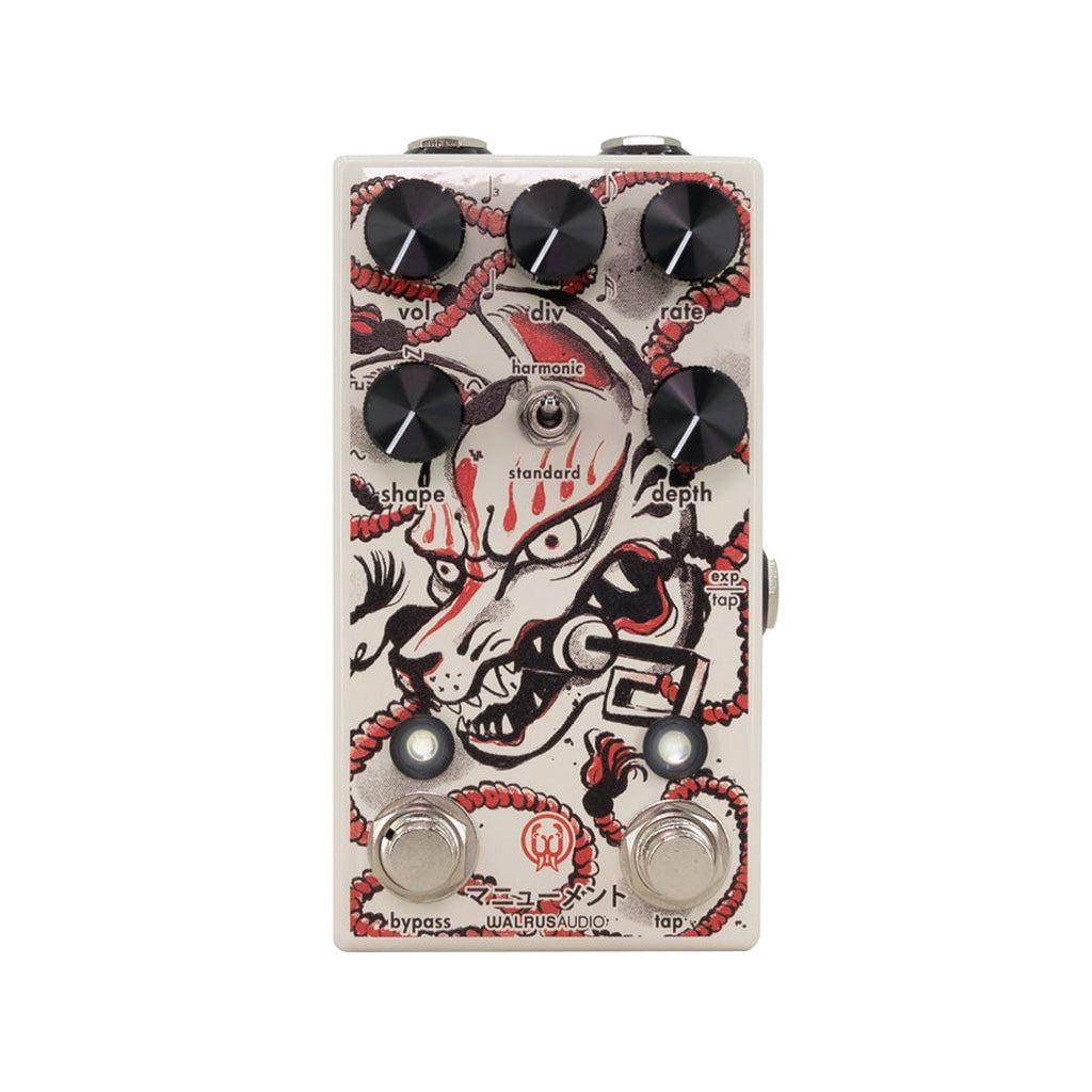 Walrus Audio Monument Harmonic Tap Tremolo V2 Guitar Effects Pedal, Kamakura Series