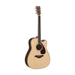 Yamaha FGX830C Dreadnought Cutaway Acoustic-Electric Guitar, Natural