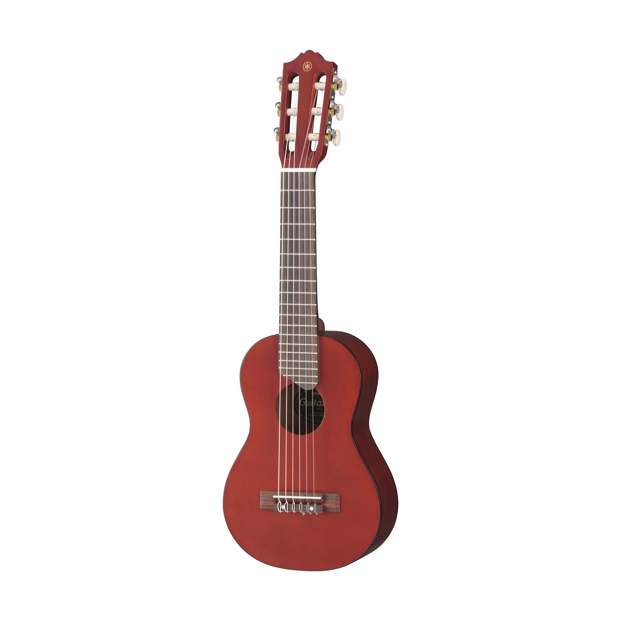 Yamaha GL1 Nylon Guitalele with Gig Bag, Persimmon Brown