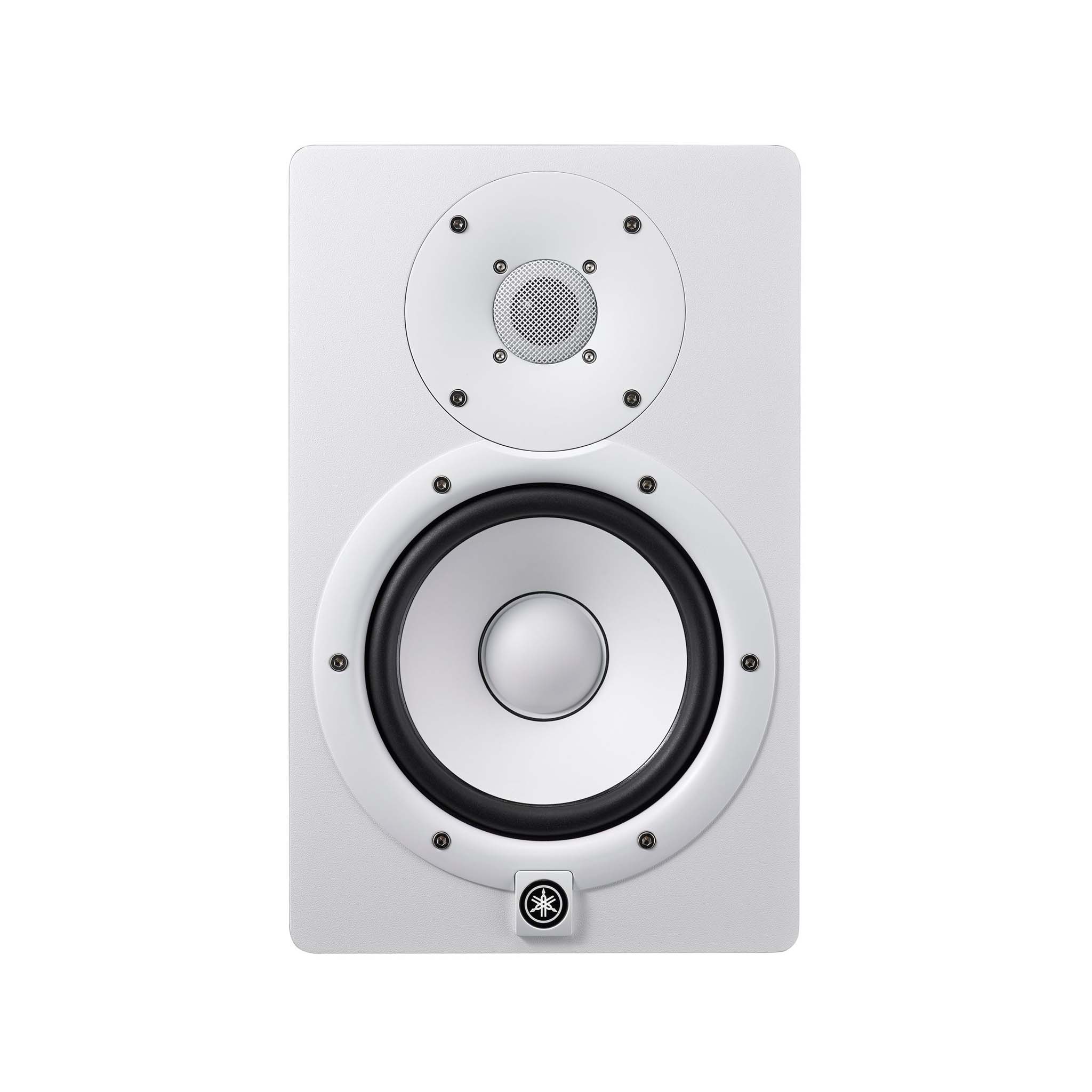 Yamaha HS-7W Powered Studio Monitor Speaker, White