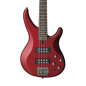 Yamaha TRBX-304 4-String Bass Guitar, Candy Apple Red