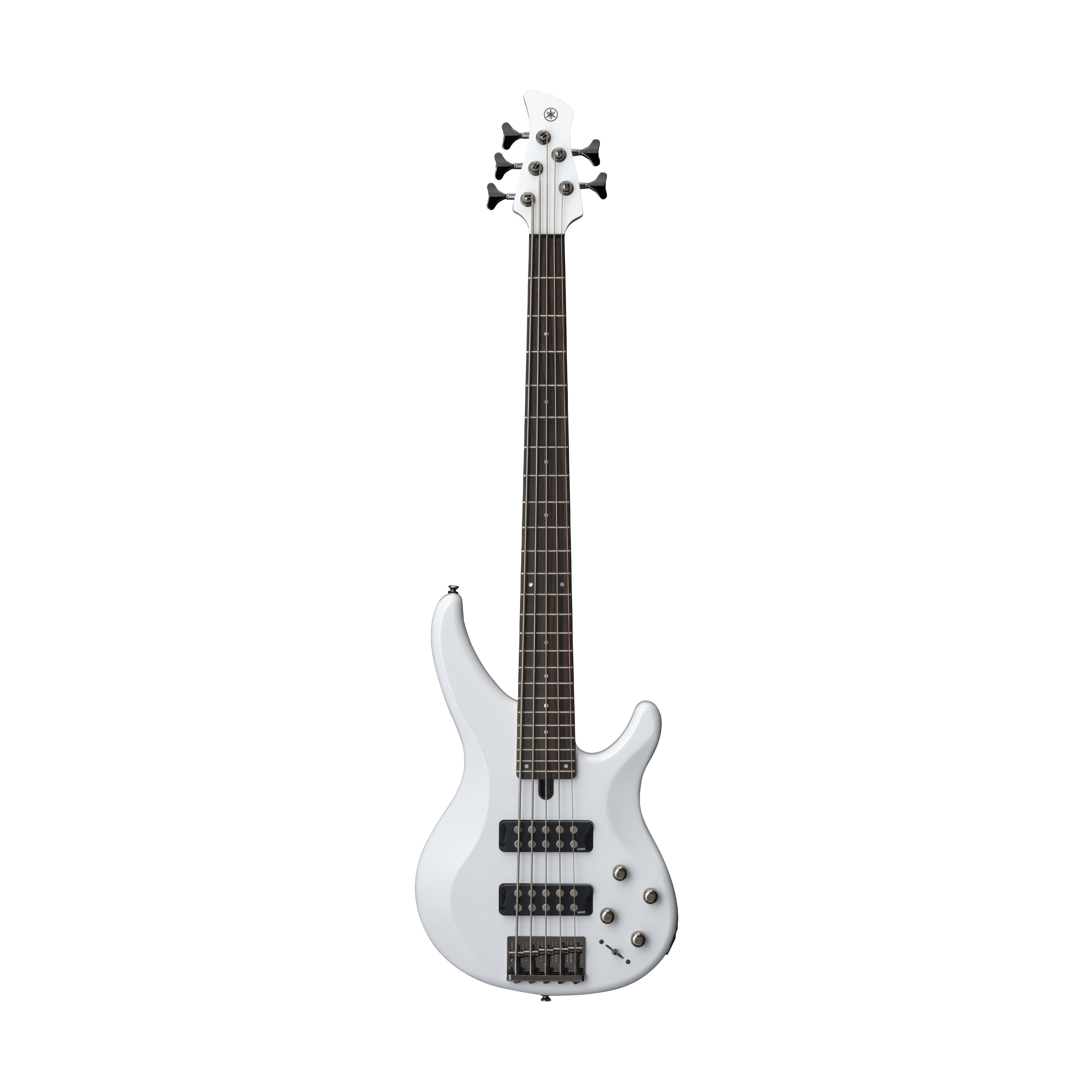 Yamaha TRBX-305 5-String Bass Guitar, White – Swee Lee Malaysia