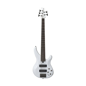 Yamaha TRBX-305 5-String Bass Guitar, White
