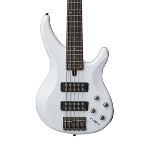 Yamaha TRBX-305 5-String Bass Guitar, White