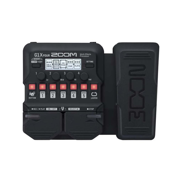 G1X FOUR（ZOOM） ZOOM G1X FOUR GUITAR MULTI EFFECT PROCESSOR WITH EXPRESSION
